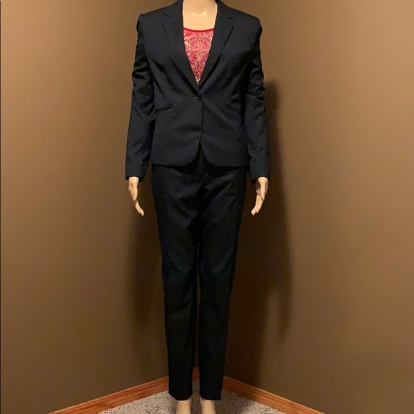 H&M Jackets & Blazers - Navy Suit